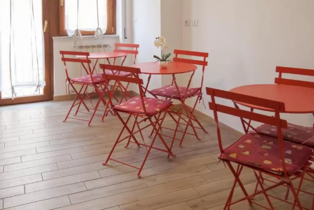 Sala comune con area relax