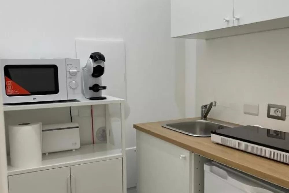 Sala comune con cucina
