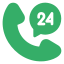Recepción 24 horas